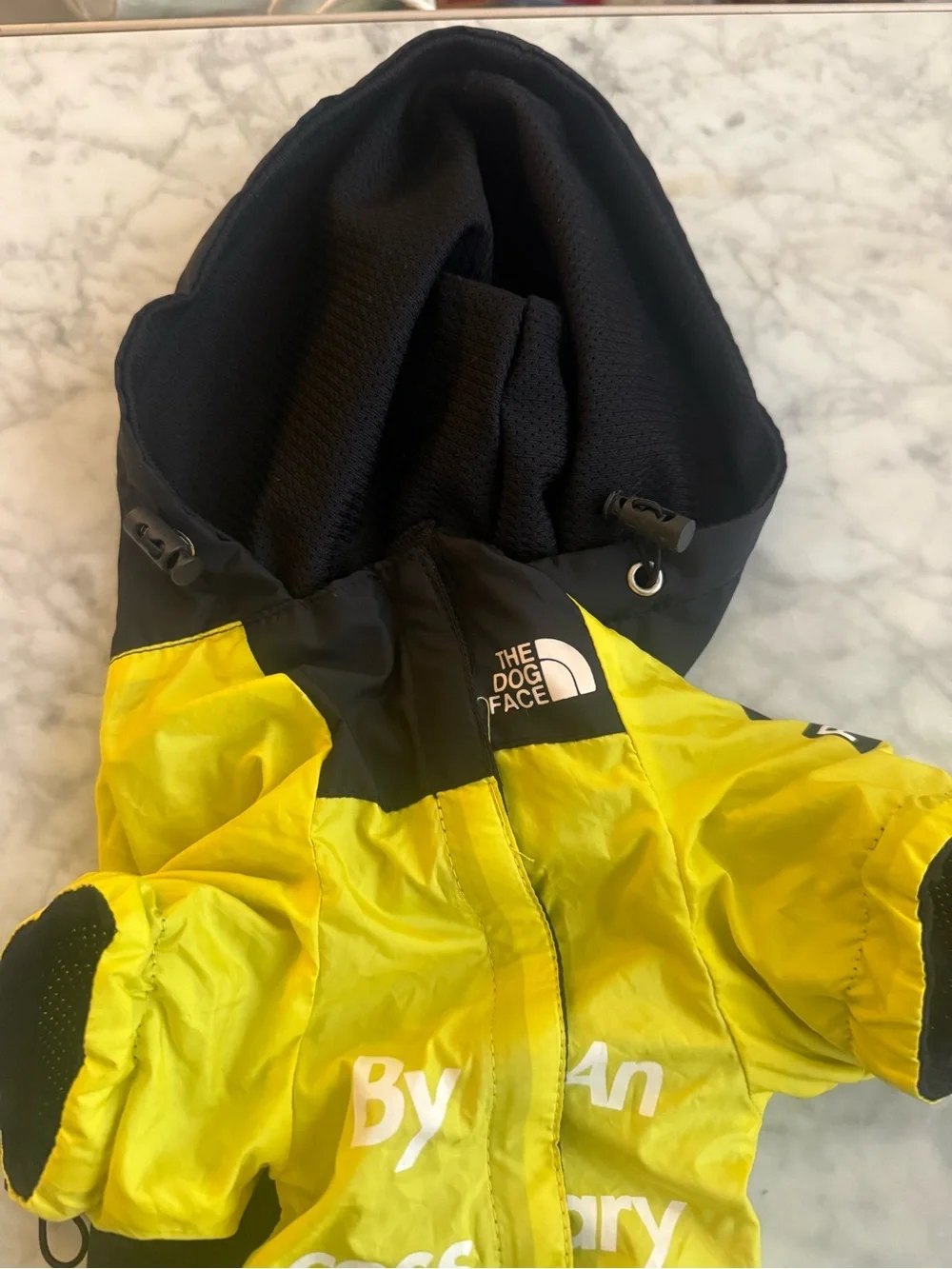 Pupreme x The Dog Face B.A.T.N. Dog Raincoat Windbreaker Size Large